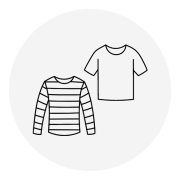 Lány póló és felső