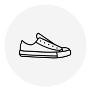 37-es méretű fiú vászon cipő