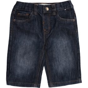 Denim Koptatott farmer rövidnadrág (110)