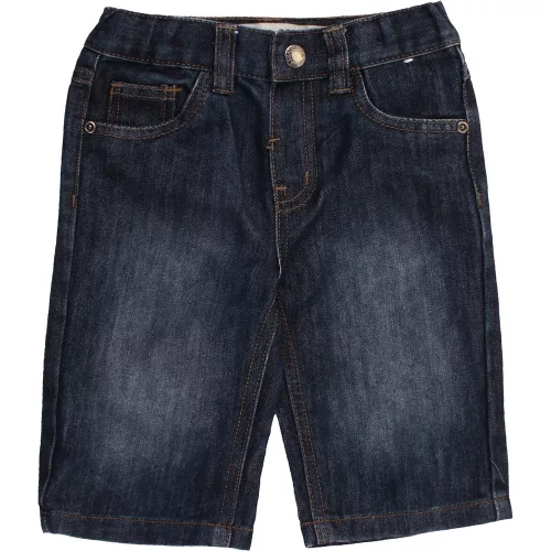 Denim Koptatott farmer rövidnadrág (110)