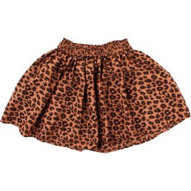 Next Mintás barna szoknya (116) kislány