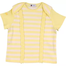 Sárgacsíkos felső (68) baba