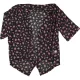New Look Virágos fekete sifon felső (146) lány