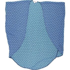 Debenhams Virágos kék sifon felső (128) kislány