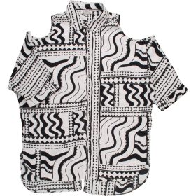 Mintás blúz (128) kislány