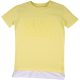 Feliratos sárga póló (128) kisfiú
