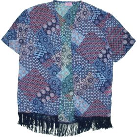 F&F Kékmintás sifon felső (146) lány