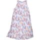 F&F Kékvirágos sifon ruha (140) lány