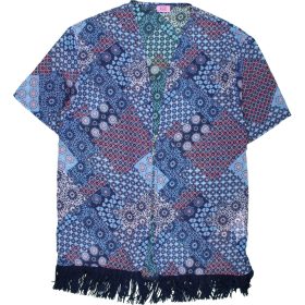 F&F Mintás kék felső (158) tini lány