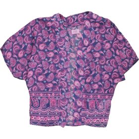 F&F Kasmírmintás sifon felső (104) kislány