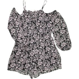 M&Co Virágos playsuit (140) lány