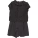 George Csipkés fekete playsuit (128) kislány