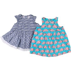 Halas-pöttyös ruha (62) baba