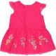 Nutmeg Hímzett pink ruha (68) baba