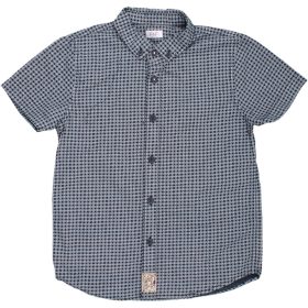F&F Mintás kék ing (122)