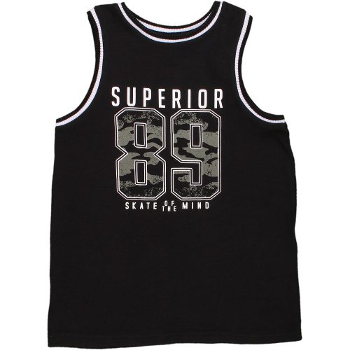 F&F Feliratos fekete trikó (140)