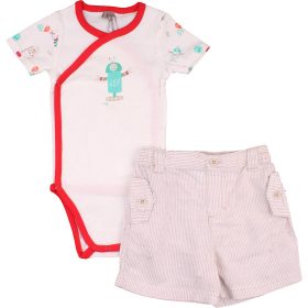 Robotos-csíkos szett (68) baba