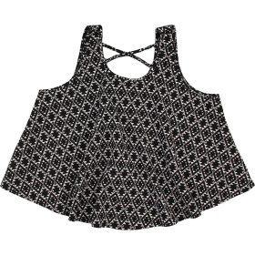 FF mintás sifon felső (140) lány