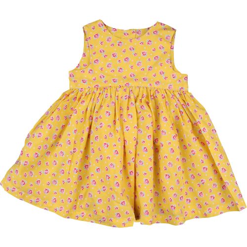 Mothercare Virágos sárga ruha (68) baba