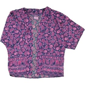 F&F Kasmírmintás sifon felső (122) kislány