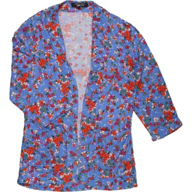 New Look Narancsvirágos kék felső (146) lány