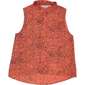 New Look Mintás tégla blúz (164) tini lány