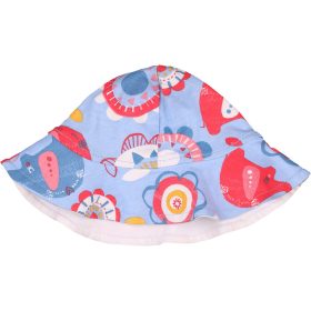 Nutmeg Elefántos kék kalap (0-6 hó) baba