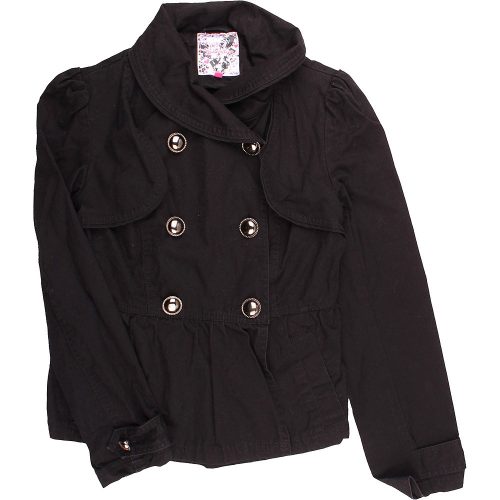 New Look Fekete kabát (158) tini lány
