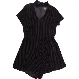 New Look Csíkos bársony playsuit (140) lány