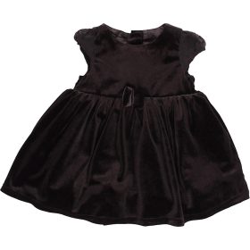 H&M Fekete bársonyruha (68) baba