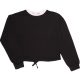 H&M Fekete pulóver (134-140) lány