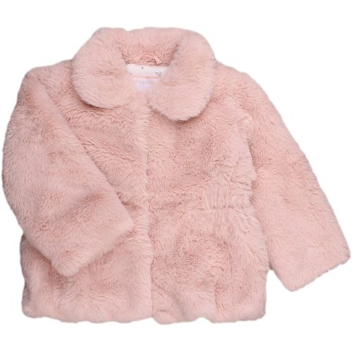 TU Rózsaszín polár kabát (98) kislány