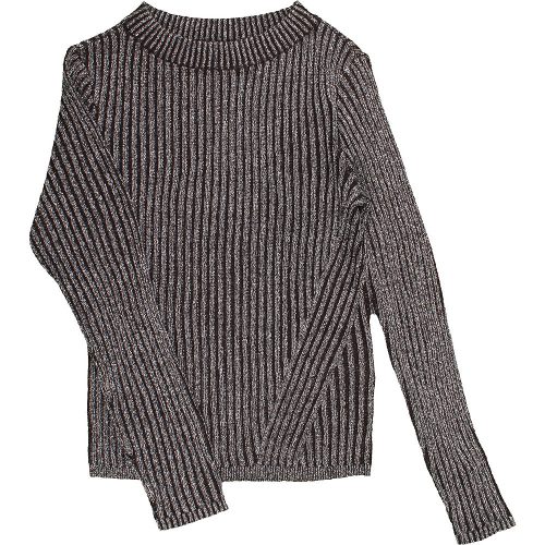 H&M Csillogó fekete pulóver (134-140) lány
