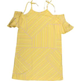 Mintás sárga ruha (164) tini lány