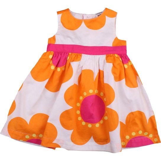 Carter's Narancsvirágos ruha (74) baba