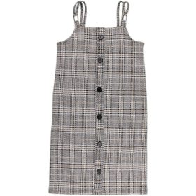 Kockás ruha (140) lány