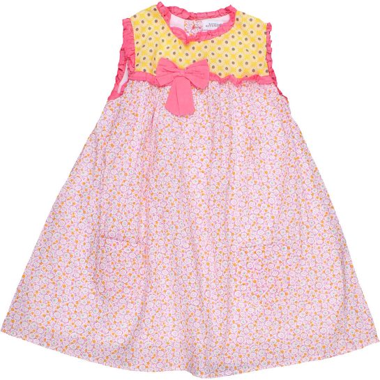 Virágos ruha (86-92) kislány