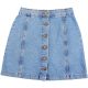 Denim Bronzgombos farmerszoknya (32) női