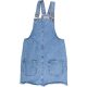Denim Bronzgombos farmerruha (32)  női