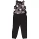 Marks&Spencer Flitteres fekete jumpsuit (128) kislány