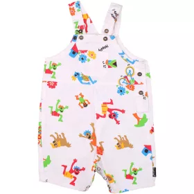 Mintás kantáros rövidnadrág (68) baba