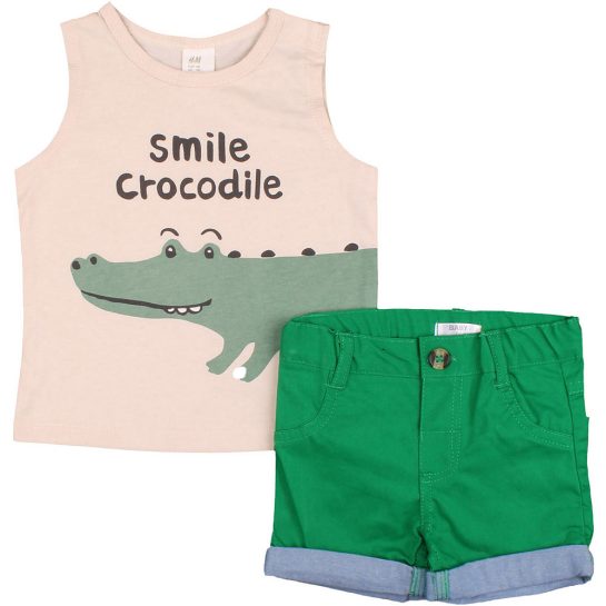 Krokodilos-zöld szett (68)