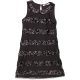 Marks&Spencer Flitteres fekete ruha (122) kislány