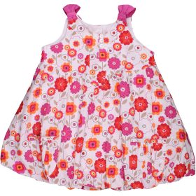 St Bernard Virágos fehér ruha (86) baba