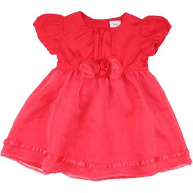 F&F Piros organza ruha (74) baba