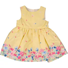 Primark Virágos sárga ruha (68) baba