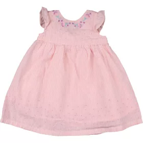 M&Co Hímzett-csíkos ruha (68) baba