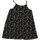 F&F Virágos fekete tunika (116) kislány