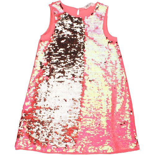 H&M Átfordítható flitteres ruha (128) kislány