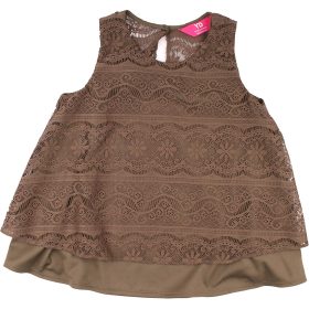 Young Dimension Csipkés kheki felső (140) lány